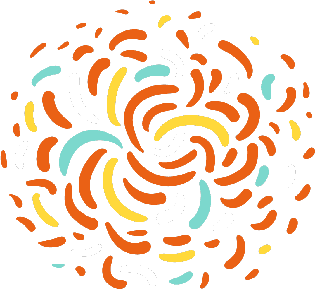 Abstract Firework Swirl Pattern