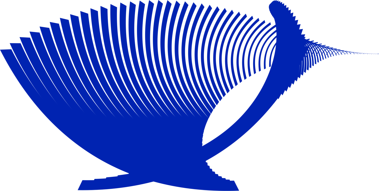 Abstract Fish Silhouette