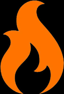 Abstract Flame Icon