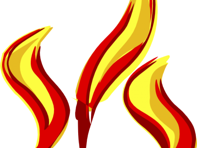 Abstract Flame Illustration