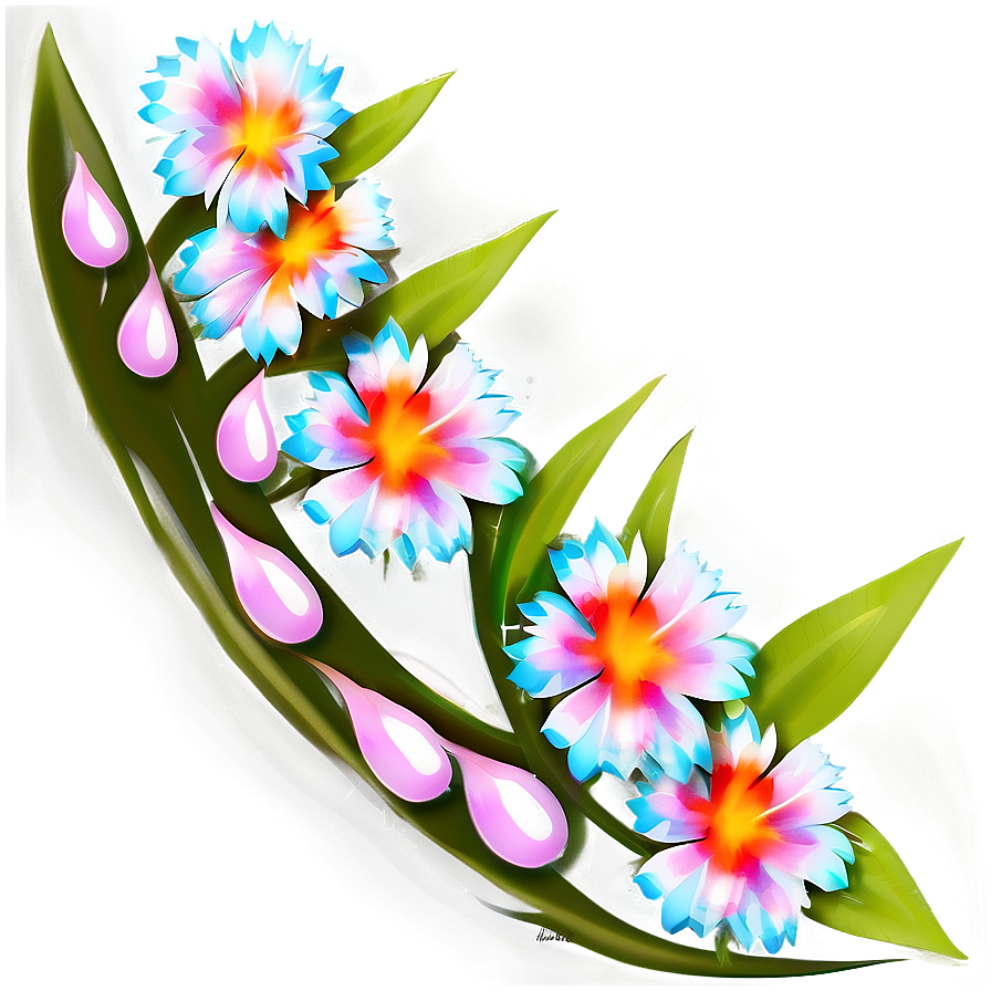 Abstract Floral Art Png 05062024