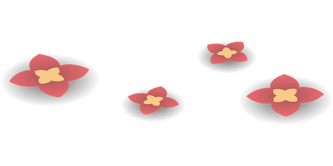 Abstract Floral Designon Black Background PNG with transparent background