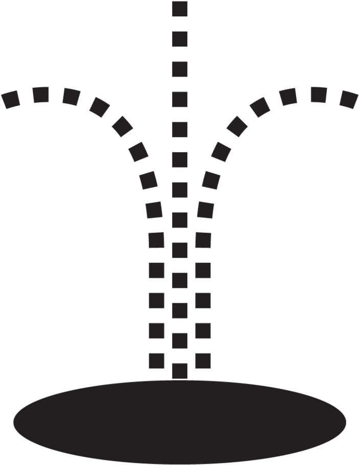 Water Fountain Simple Png - Water Splash Fountain Vector, Transparent Png PNG with transparent background