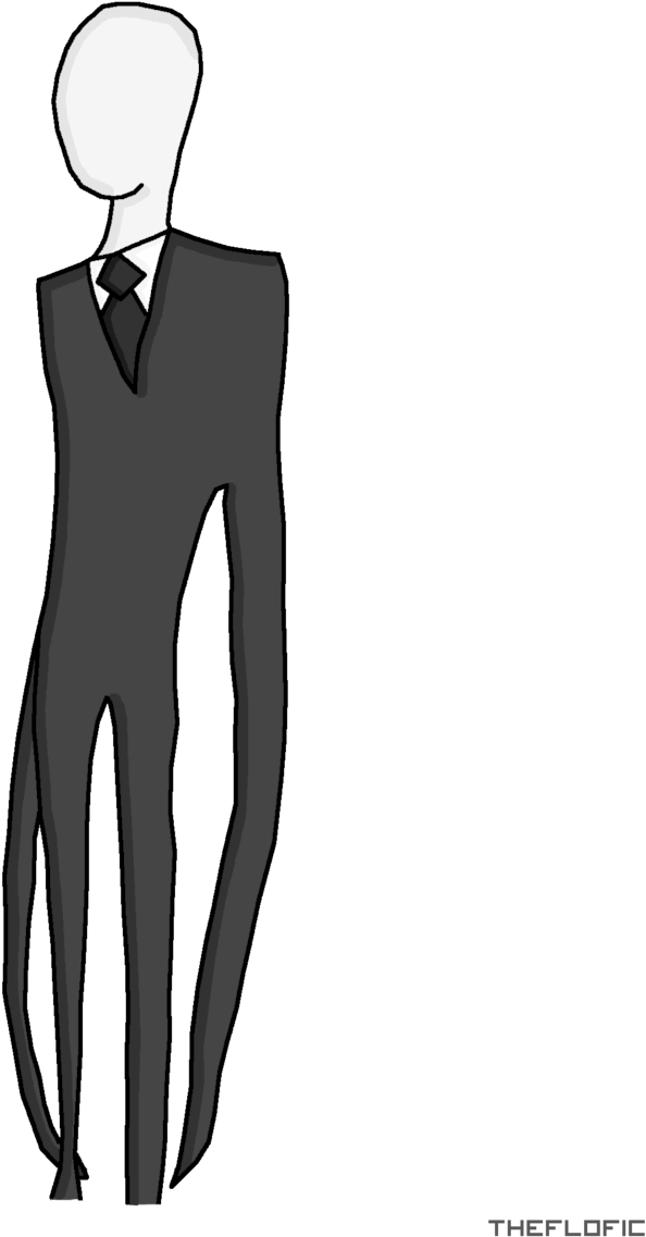 Abstract Gentleman Silhouette PNG with transparent background