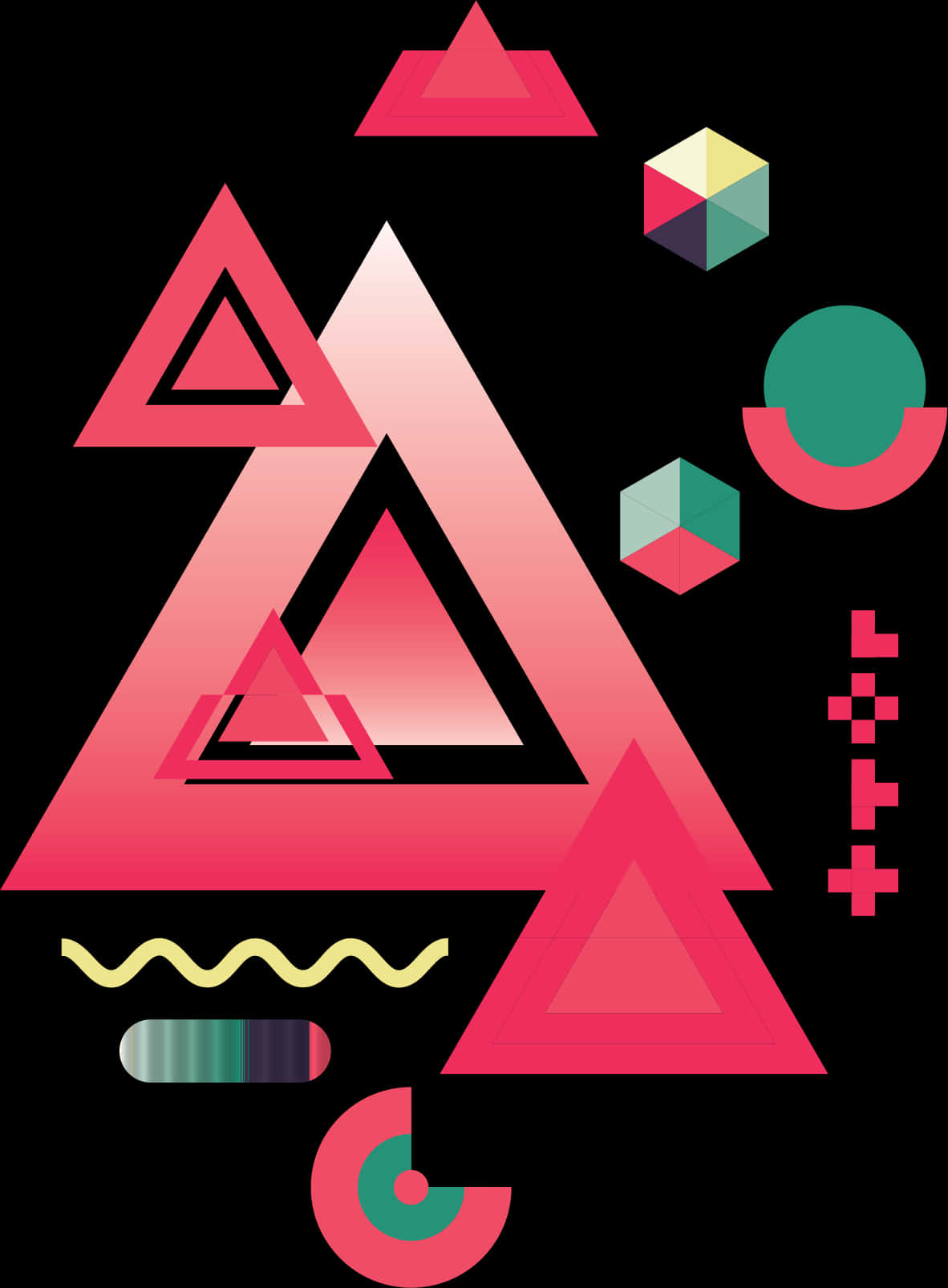 Abstract Geometric Shapes - Geometric Shape Png, Transparent Png PNG with transparent background