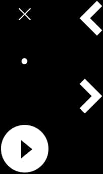 Abstract Geometric Shapes Black Background PNG with transparent background