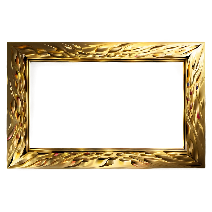 Abstract Gold Frame Png 52