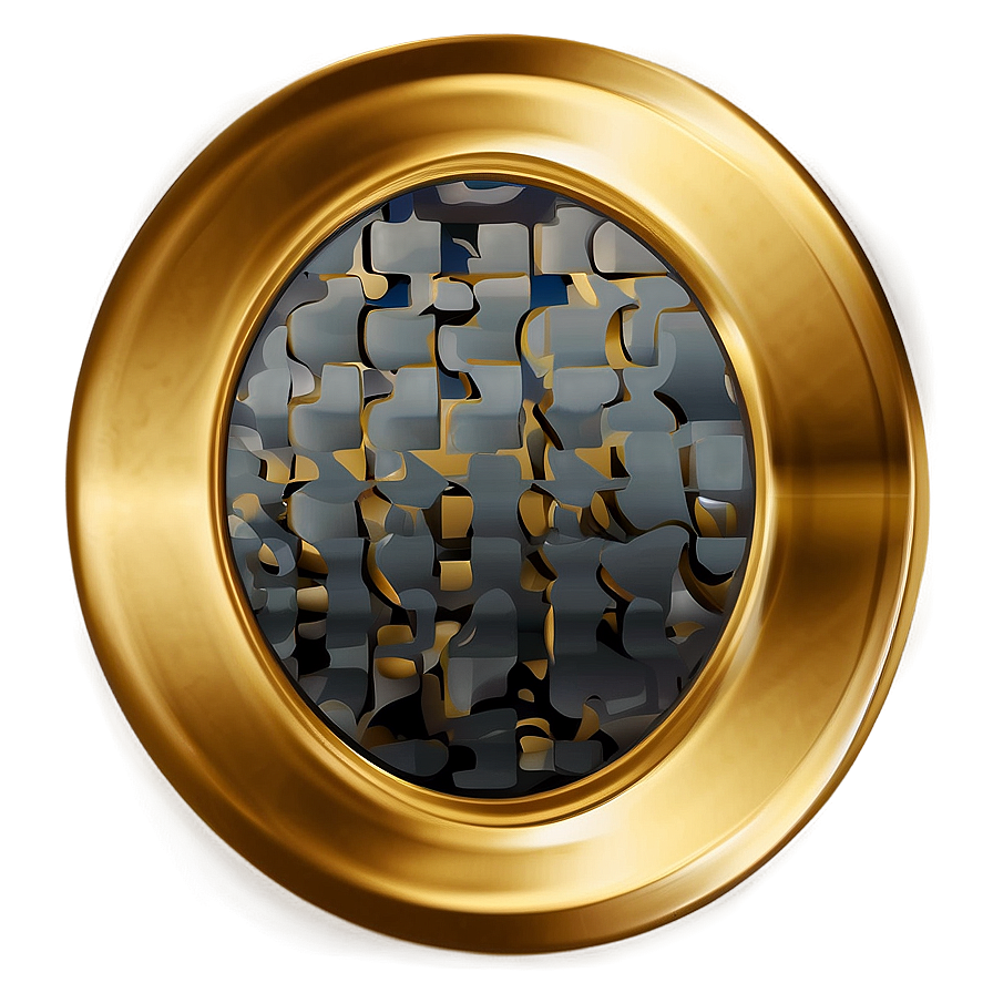 Abstract Gold Swatch Png 9