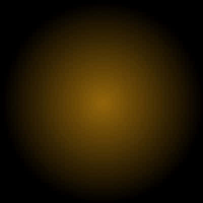 Abstract Golden Gradient Circle