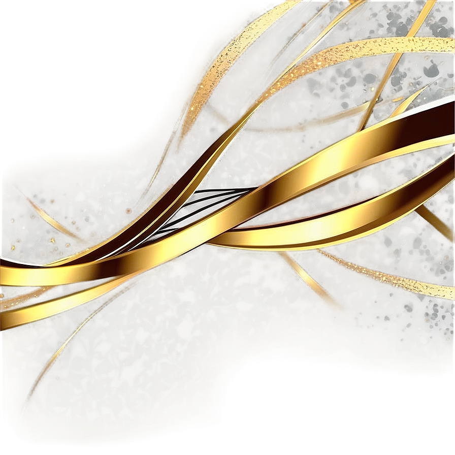 Abstract Golden Line Background Png 06262024