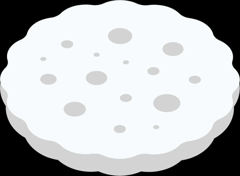 Abstract Grayand White Circle Pattern PNG with transparent background