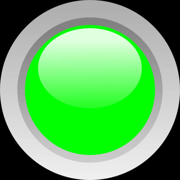 Abstract Green Circle Design