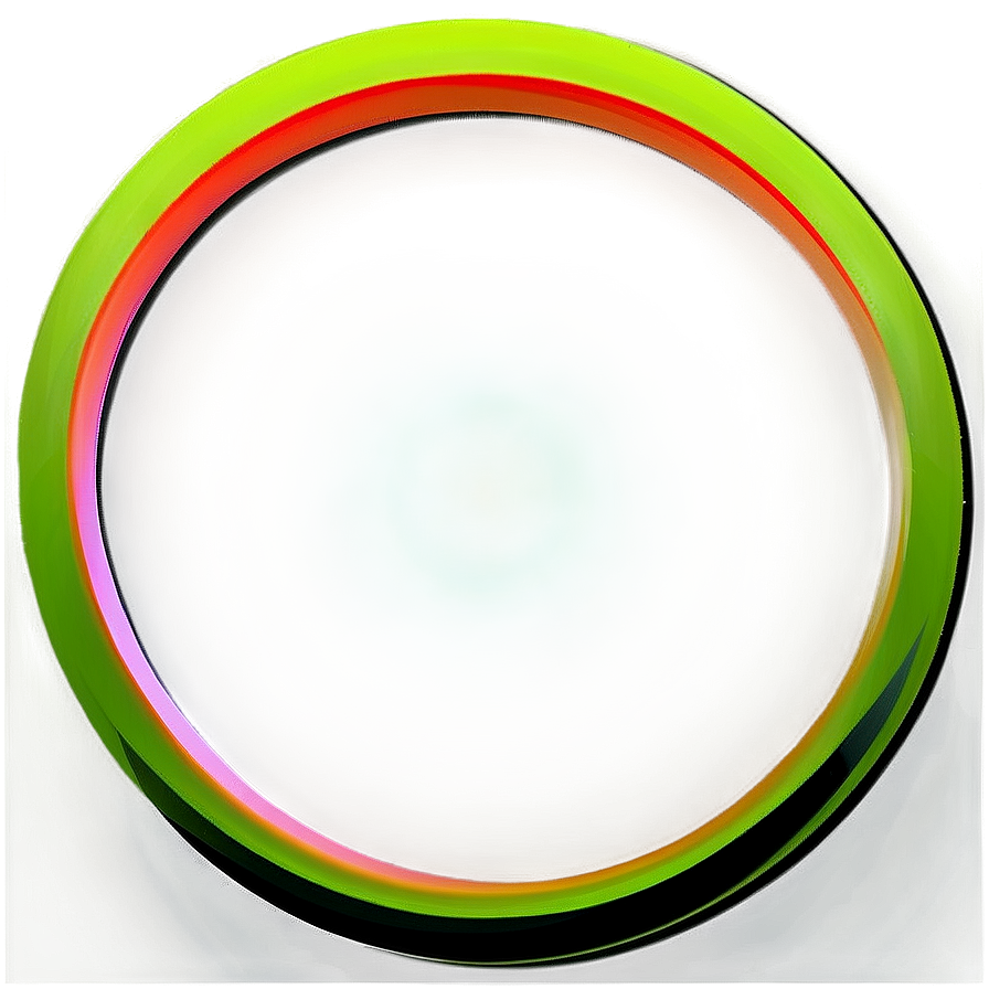 Abstract Green Circle Shape Png Kkk90