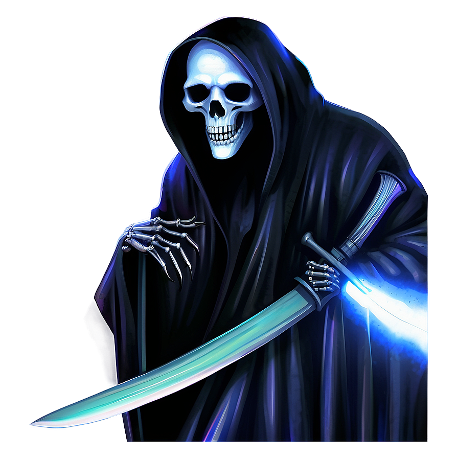 Abstract Grim Reaper Png 05062024