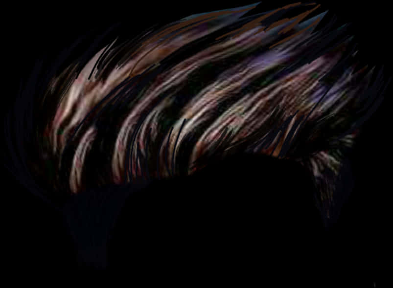 Abstract_ Hair_ Swirls_ Art