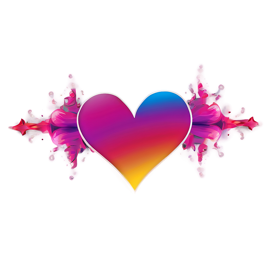 Abstract Heart Art PNG jsl3 PNG image with a transparent background, free high-resolution download