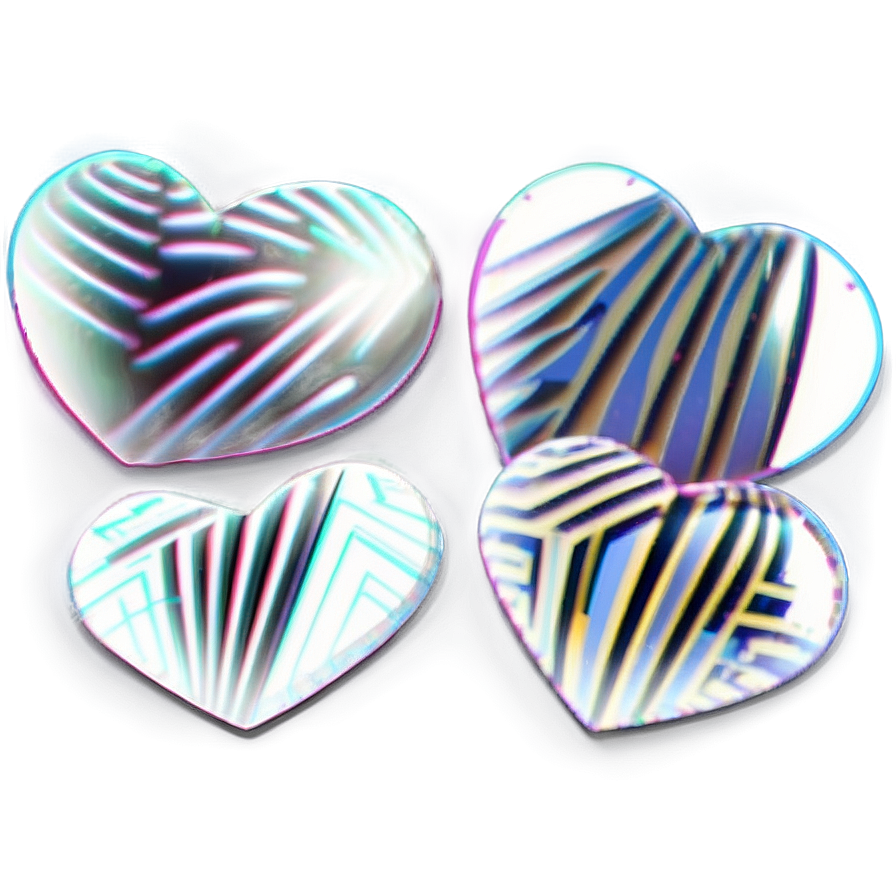 Abstract Heart Line Pattern Png Hgb19