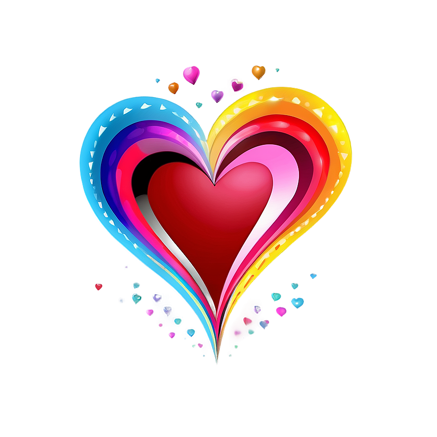 Abstract Heart Shape PNG 56 PNG image with a transparent background, free high-resolution download