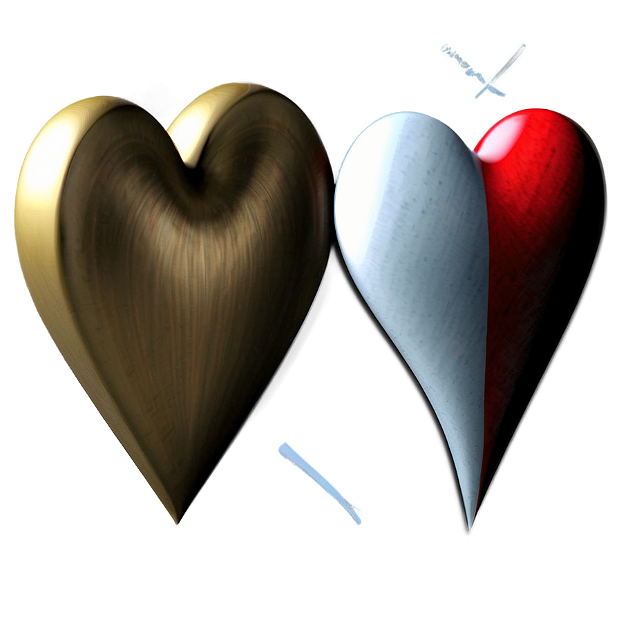 Abstract Hearts Png 32