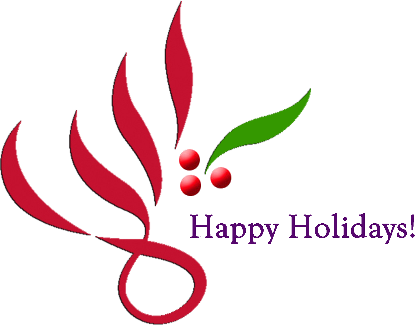 Happy New Year With Happy Holiday , Png Download - Happy Holidays And Happy New Year Clipart, Transparent Png PNG image with a transparent background, free high-resolution download
