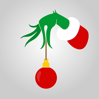 Abstract Horseand Christmas Ornament