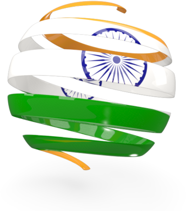 Round 3d Icon - Png Format India Flag Png, Transparent Png PNG with transparent background