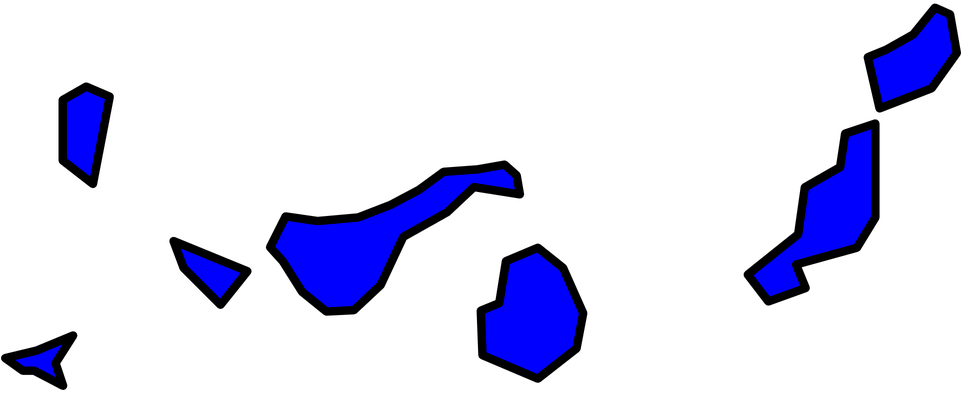 Abstract Island Map Vector PNG with transparent background
