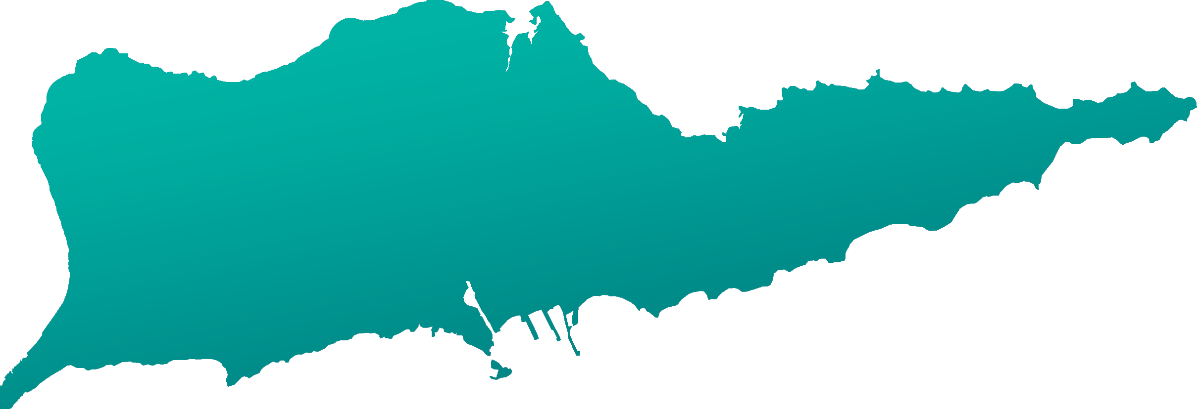 Abstract Island Map Vector PNG with transparent background