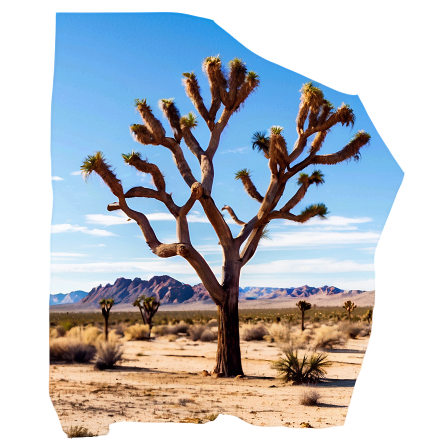 Abstract Joshua Tree Art Png 19