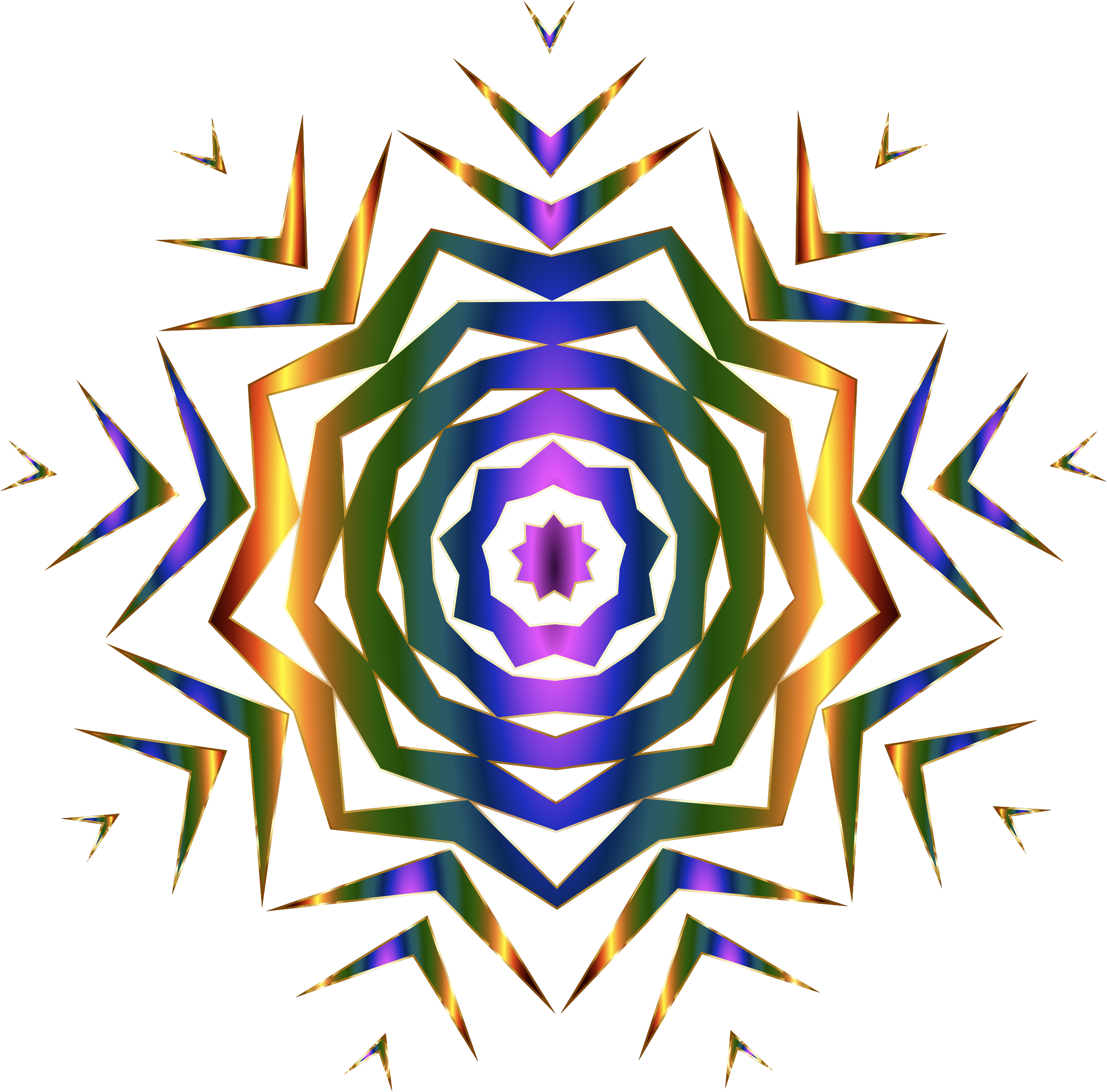 Abstract Kaleidoscope Pattern