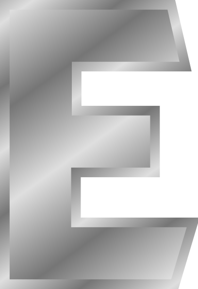 Abstract Letter E Design