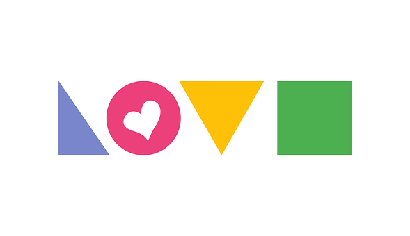 Abstract Love Graphic PNG with transparent background