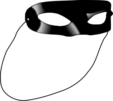 Abstract_ Mask_ Shapes_in_ Darkness PNG with transparent background