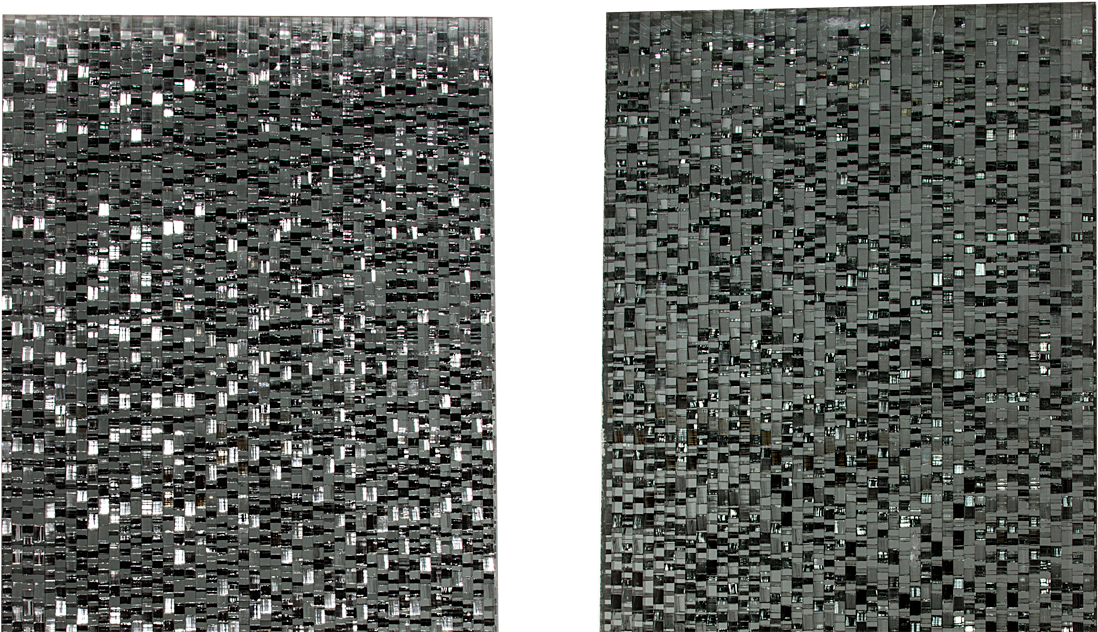 Abstract Monochrome Pixel Patterns