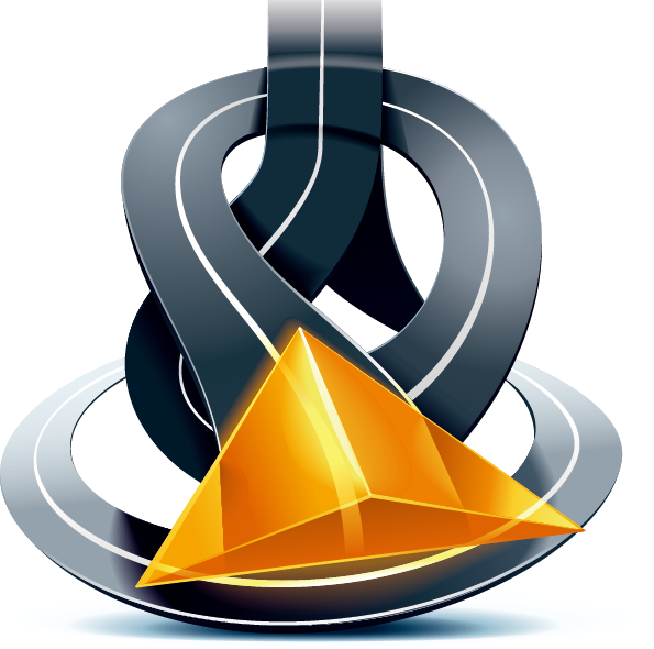 Abstract Navigation Icon PNG with transparent background