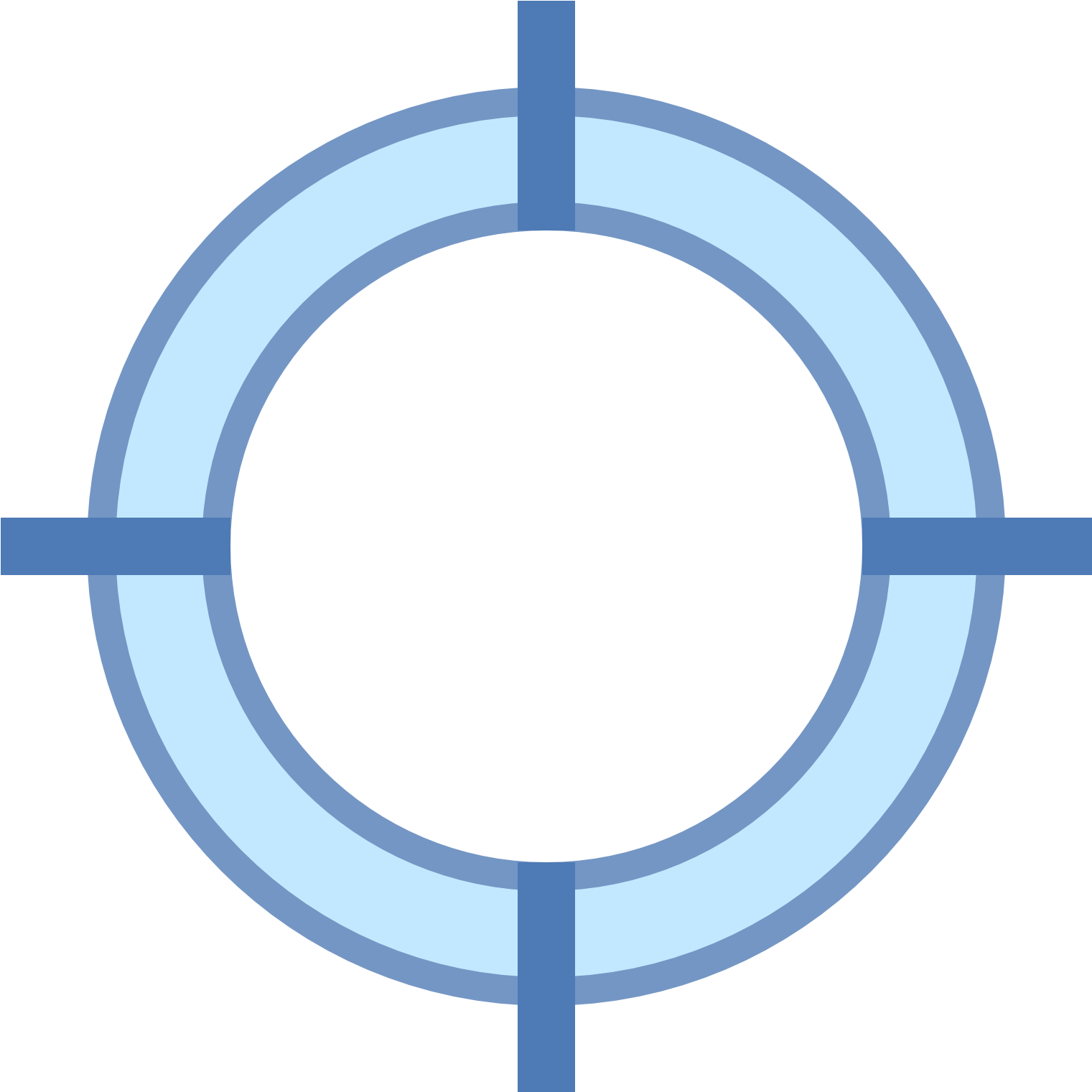 Abstract Navigation Target Icon