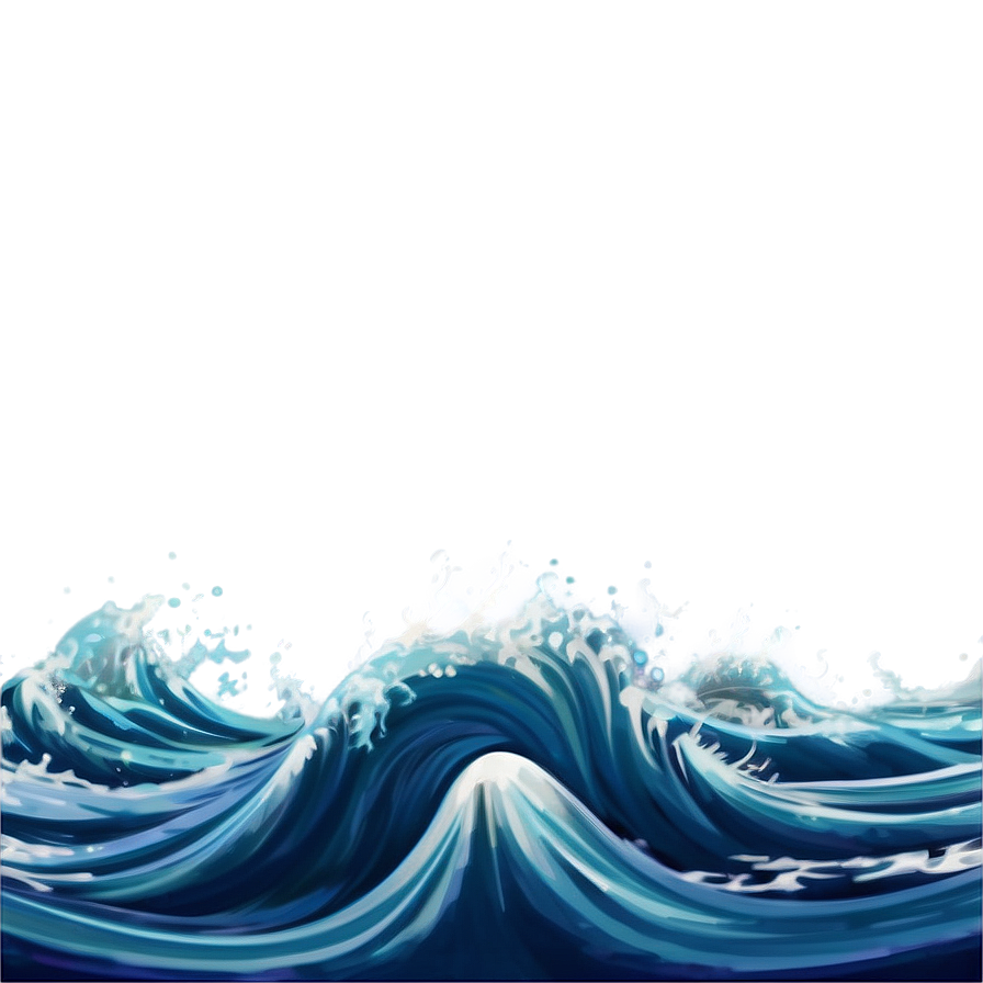 Abstract Ocean Wave Png Ojx