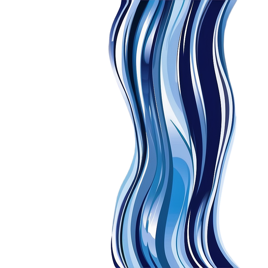 Abstract Ocean Waves Png Pjf