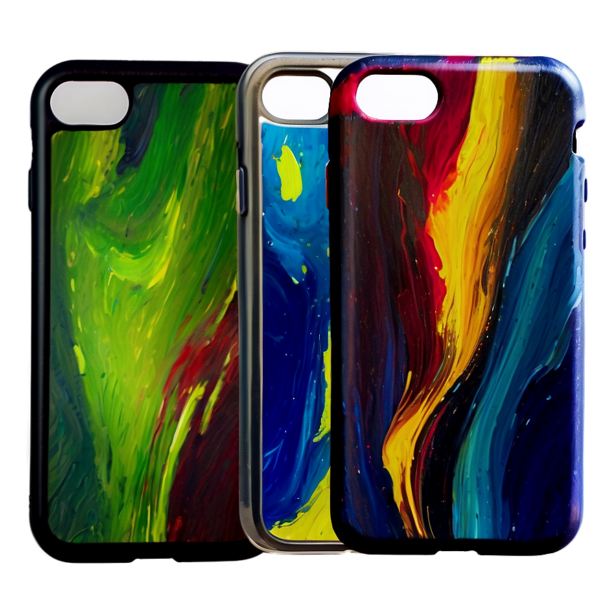 Abstract Oil Painting Phone Case Png 72