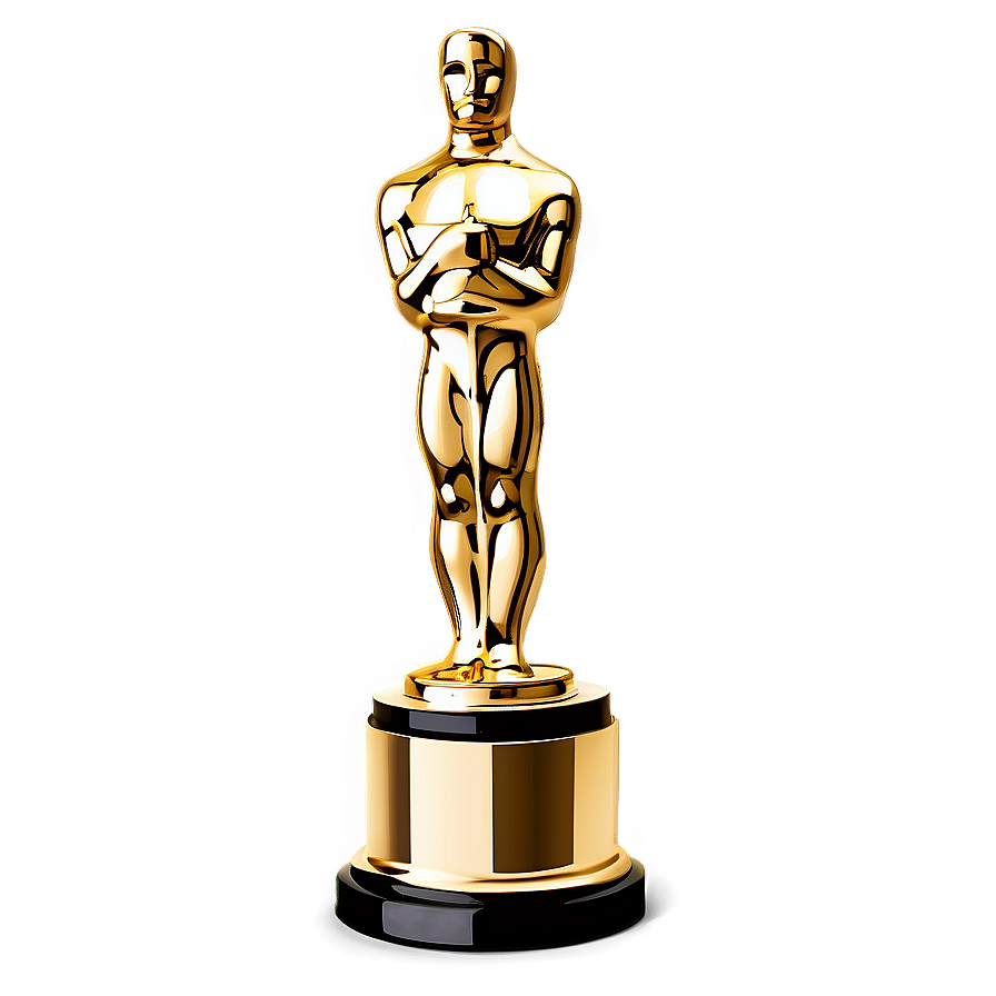 Abstract Oscar Trophy Png 06202024