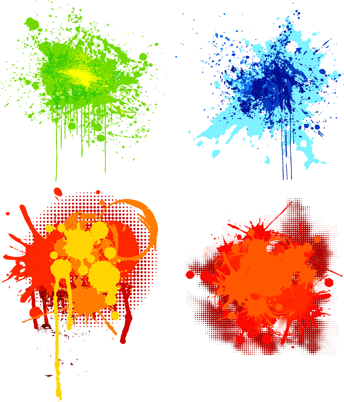 Transparent Green Paint Splash Png - Splash Effect Png, Png Download PNG with transparent background