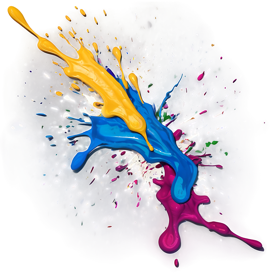 Abstract Paint Splatter PNG lqr95 PNG with transparent background