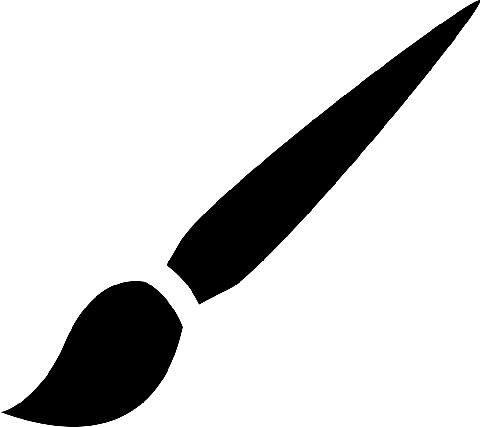 Artistic Brush - Paint Brush Icon Transparent, HD Png Download PNG with transparent background