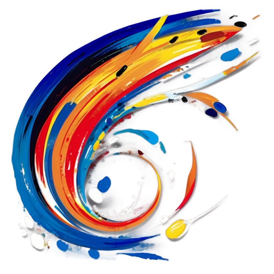 Abstract Painting Design PNG ajx PNG with transparent background