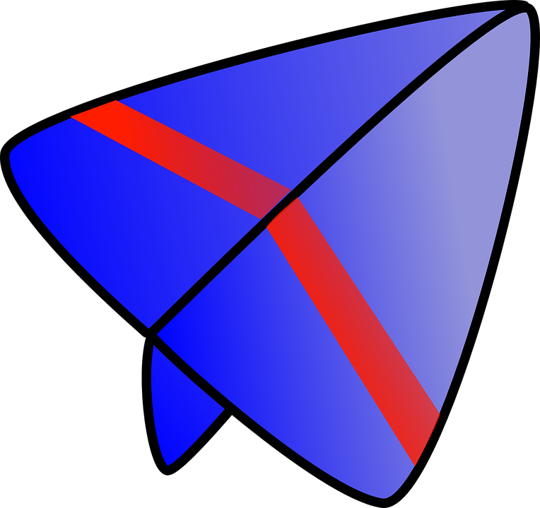 Avión De Papel, Avión, Planeador, Aire, Ala, De Viaje - Planeador Animado, HD Png Download PNG with transparent background