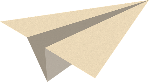 Abstract Paper Plane Illusion