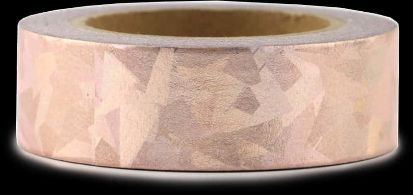 Washi Tape Rose Gold Laser - Titanium Ring, HD Png Download PNG with transparent background