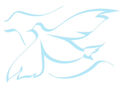 Abstract Pigeon Art PNG with transparent background