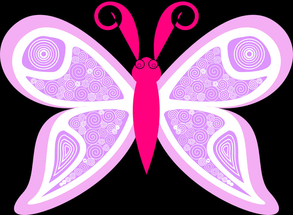 Butterfly, Cute, Pink, Girly, Sparkling, Fantasy - Borboleta Em Png Lilas, Transparent Png PNG image with a transparent background, free high-resolution download
