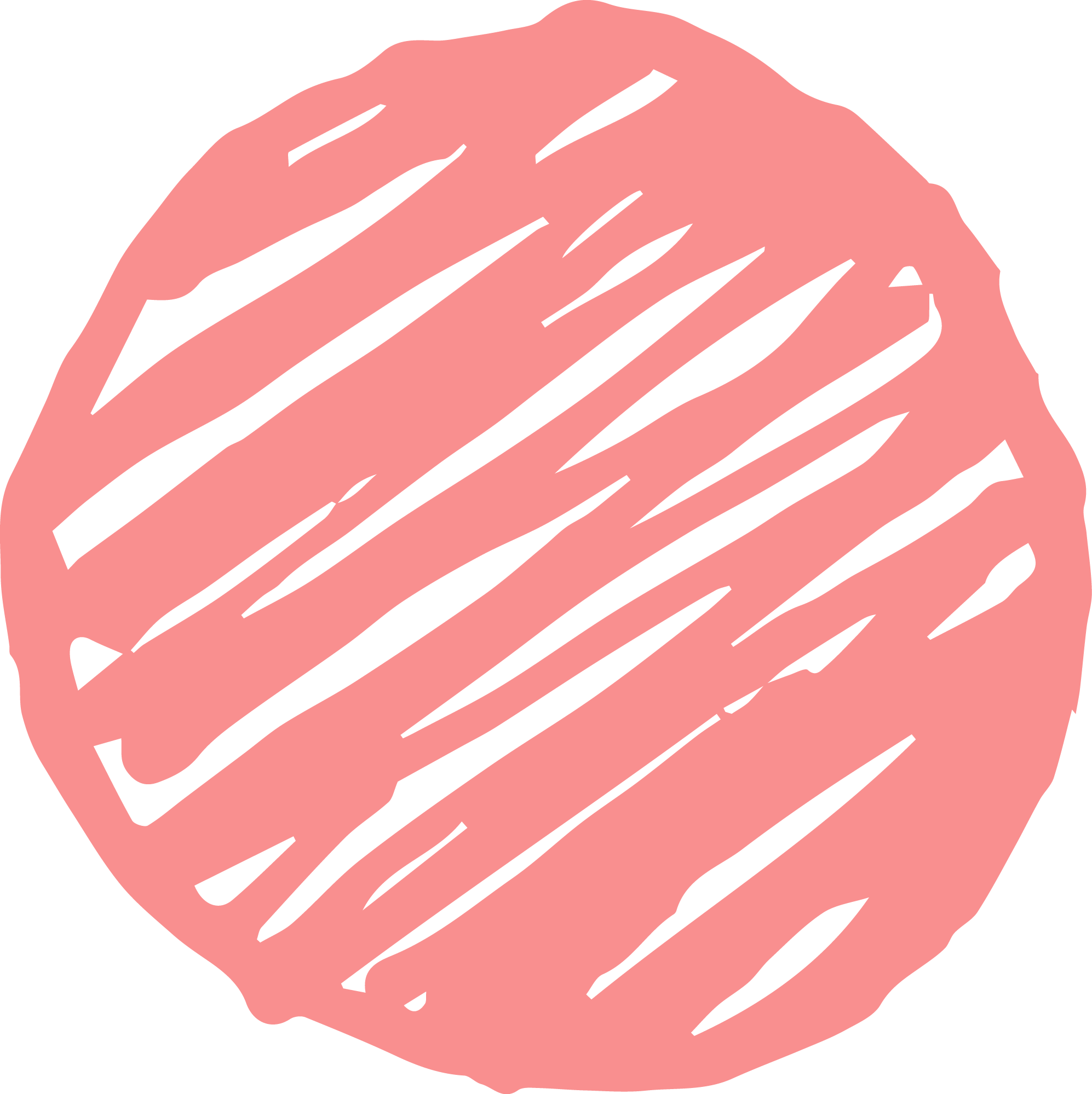 Abstract Pink Circle Texture